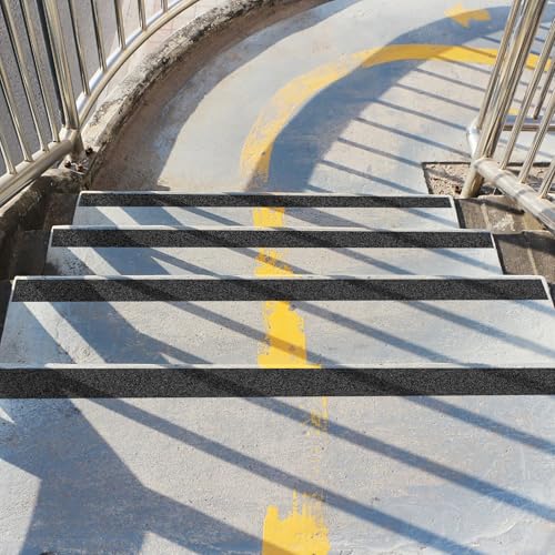 Image of Heavy Duty Anti Slip Traction Tape 2 inch x 38 FT, 80 Grit Waterproof High Friction Grip Tape for Indoor Outdoor Stairs, Pool, Ramps, Garage, Home & Commercial Use
