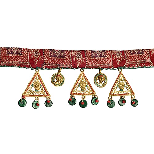 Image of AAKRITI ART CREATIONS Royal Empress Handcrafted Tribal Dhokra Necklace & Choker Collection | Queen-Inspired Artisan Brass Statement Jewelry | Ethnic, Regal & Elegant Necklaces for Women