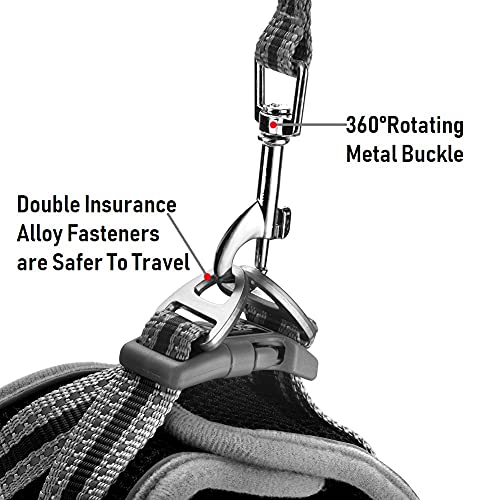 CROWATTS Dog Harness with Leash Set,Soft Mesh Comfortable Puppy Harness,Adjustable Reflective Vest Harness for Small… - Image 4