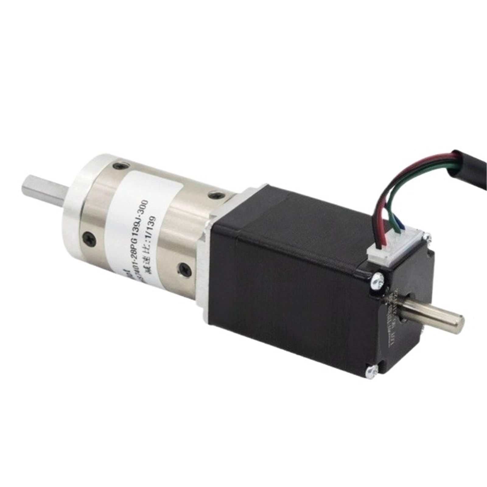 Moteur pas à pas planétaire double axe 24V pour supprimer le jeu mécanique