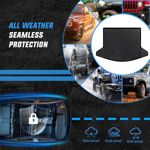 Image of Nilight Cargo Mats for Mazda CX5 2017-2025 | for CX-5 2017 2018 2019 2020 2021 2022 2023 2024 2025 All Weather Protection Heavy Duty Cargo Liners