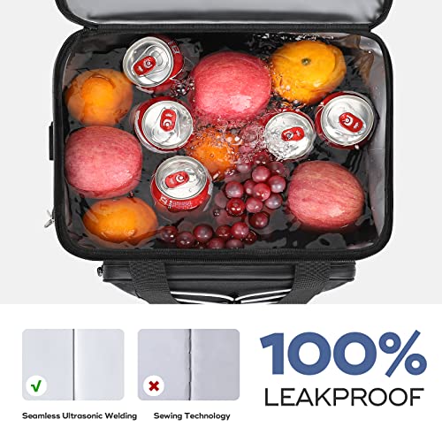 RealCool Soft Cooler Bag 35/45Can, Collapsible Cooler Insulated Leak Proof, Large Lunch Box for Men Women, Soft-Sided Cooler for Picnic, Grocery, Beach, Camping, Travel - Image 5