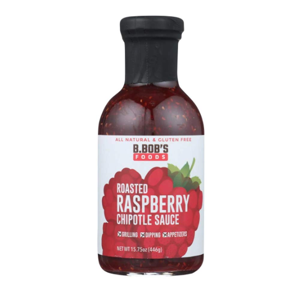 BRONCO BOBS Roasted Raspberry Chipotle Sauce, 15.75 OZ