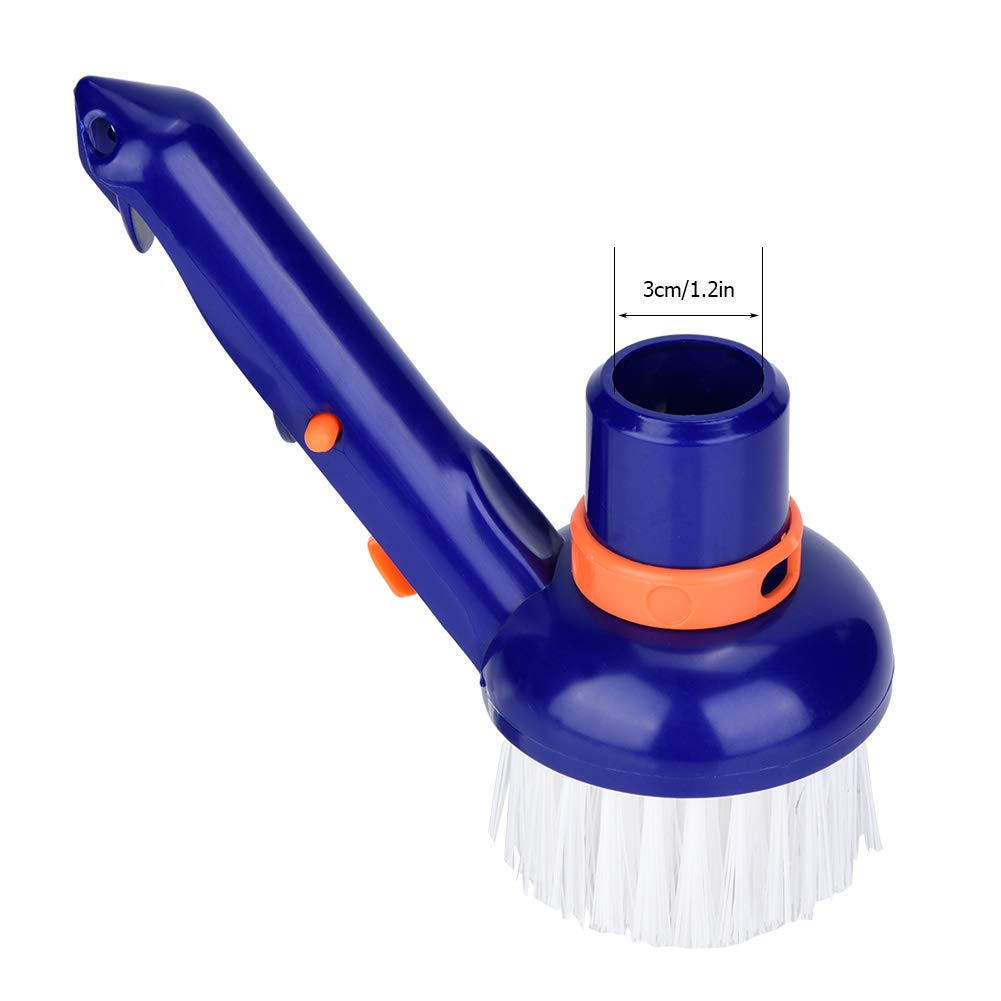 Ejoyous SPA Corner Brush, profesjonalna wielofunkcyjna szczotka do odkurzacza basenowego, lekka wanna PC do basenu i SPA
