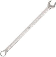 Vista 1 de Urrea Llave combinada de 12 puntas - 14mm extra larga, herramienta mecánica con alcance extendido y acabado de níquel-cromo - 1214ML