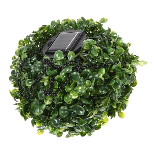 JOINPAYA Blumenkugel Solar Hängelampe mit Blättern