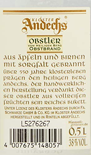 Kloster Andechs Obstbrände (1 x 0.5 l)