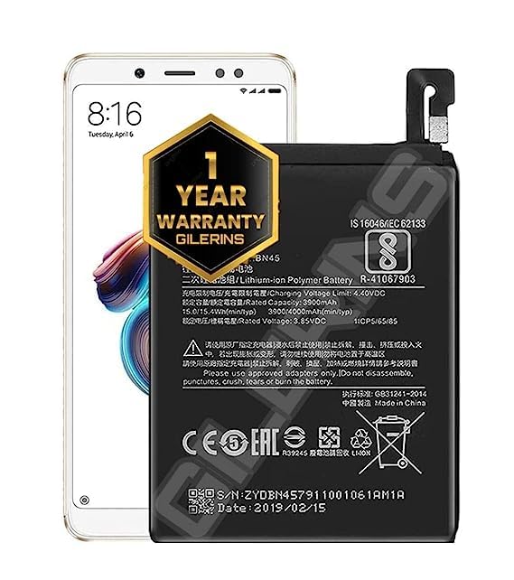 Image of Original BN45 Battery for Redmi Note 5 Pro Battery with 1 Year Warranty ***** (G333)