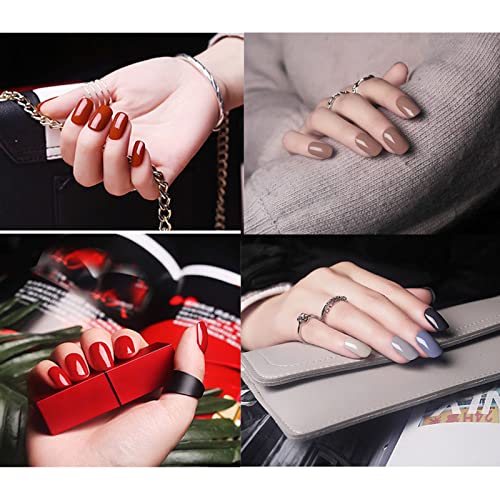 1Pcs 36 Colors Nail Polish Pen, 3 In 1 One Step Nail Gel Pen Brush Pen No Need Base Top Coat （1Pcs） #TOP5