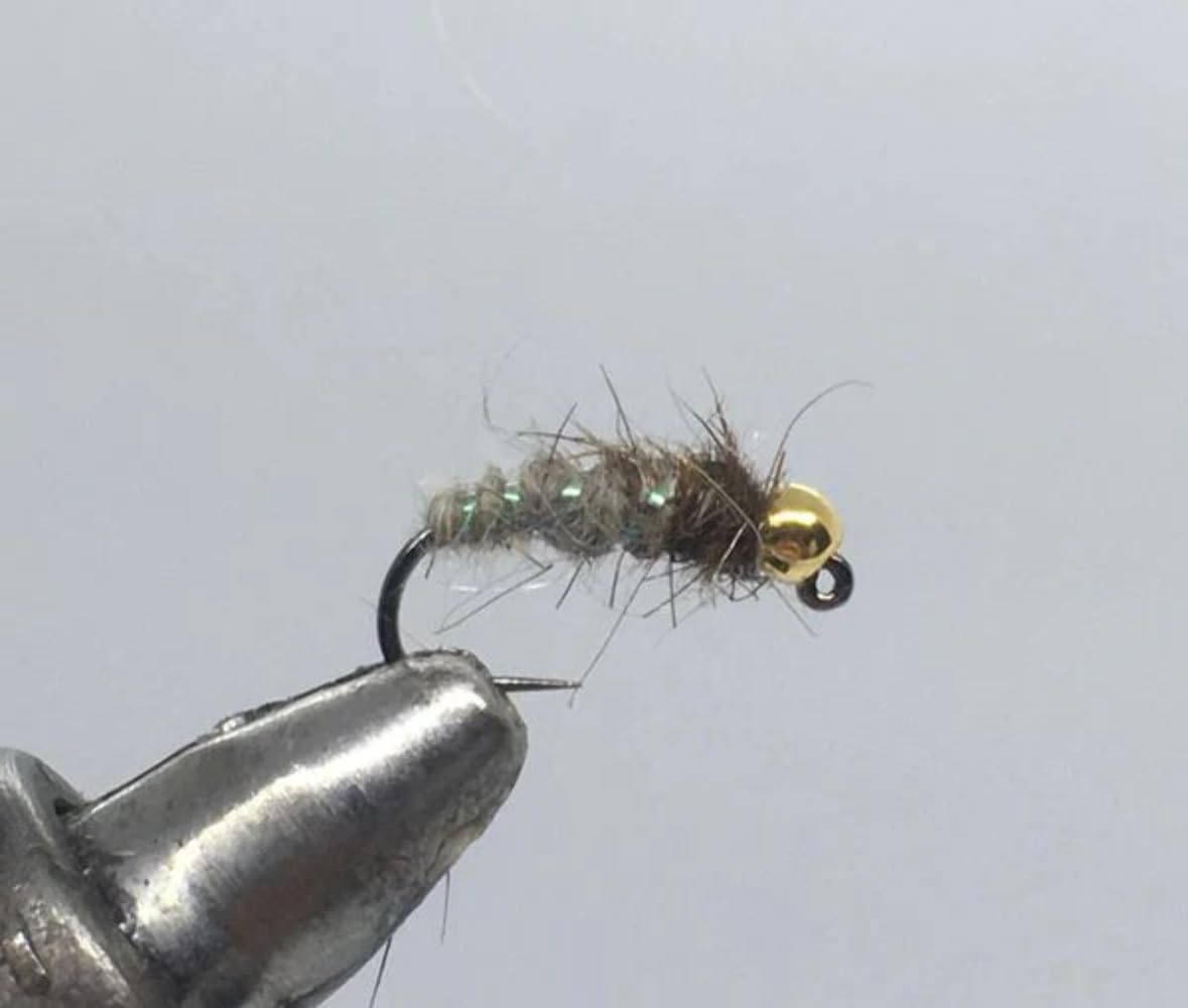 Tungsten Beadhead Jig - Waltz Worm - Grey - Nymph