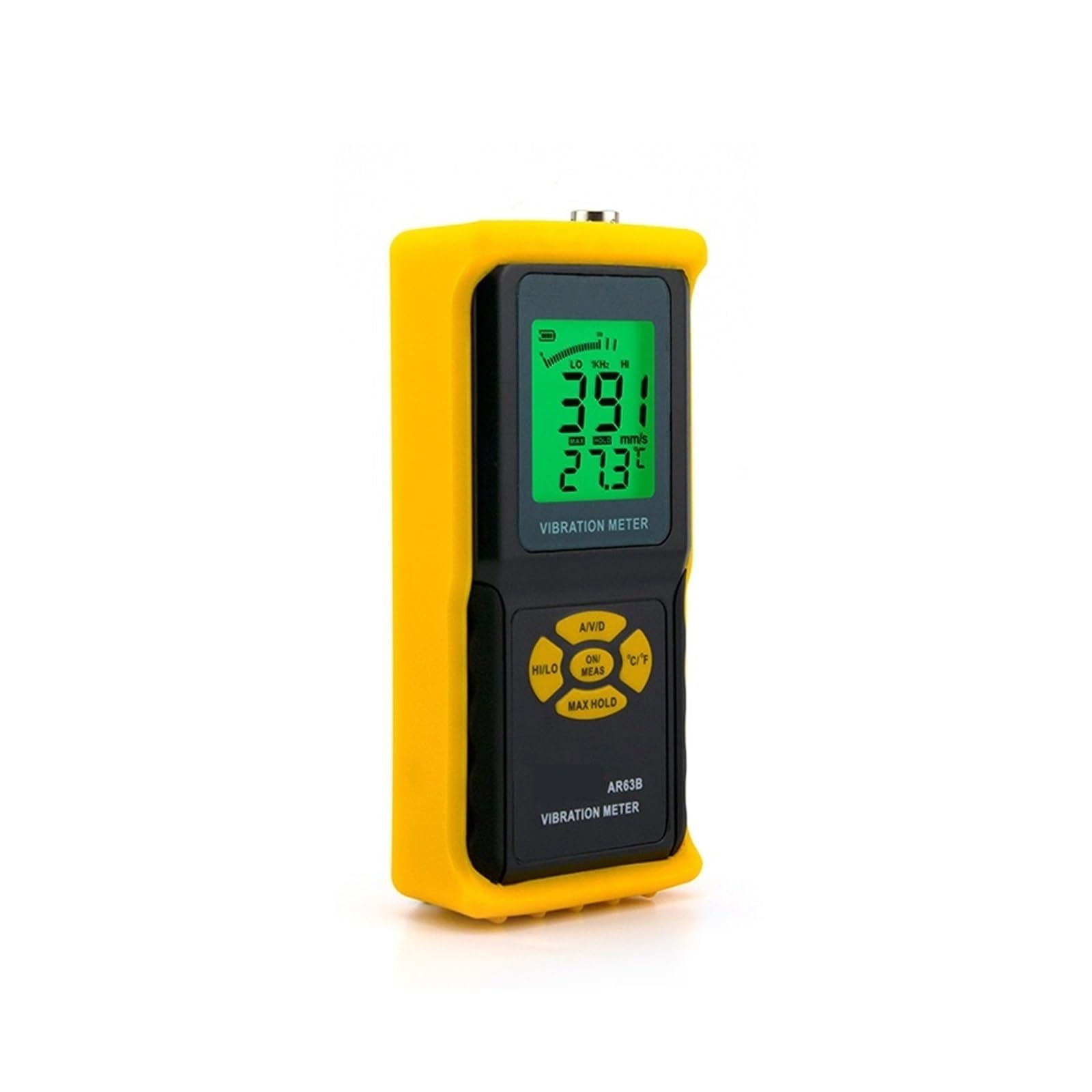 Misuratore di vibrazioni digitale, Misuratore di vibrazioni precisione digitale AR63B Gau Analyzer for uso a lungo termine