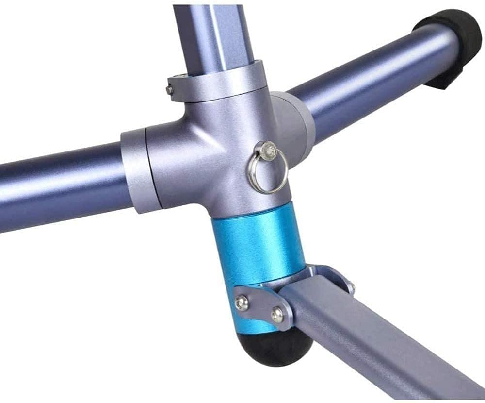 Bike Trainer Stand Indoor Riding Steel Pieghevole Bicycle Trainers Road Bicycle Esercizio Stand 4 velocità Resistenza Magnetica Stand per Biciclette da Strada e Montagna