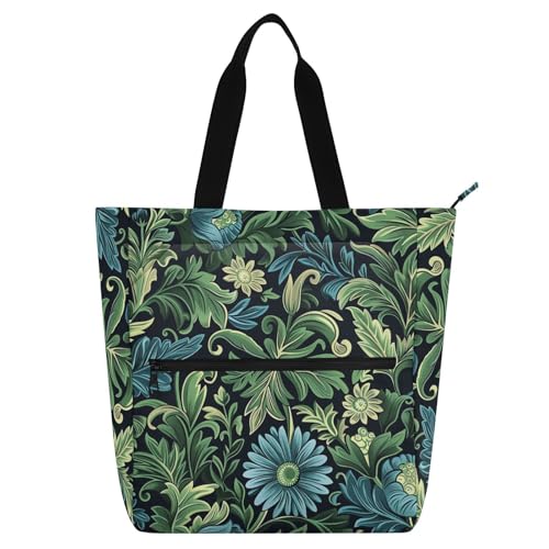 Bolsas de mano con bolsillos con cremallera y asas de tela para niños