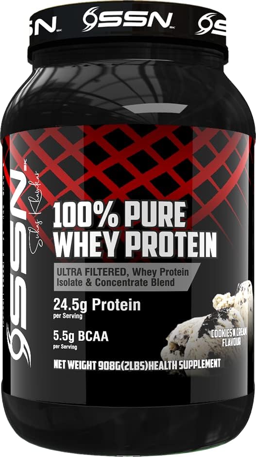SSN 100% Pure Whey protein 2 LBS Cookies & Cream