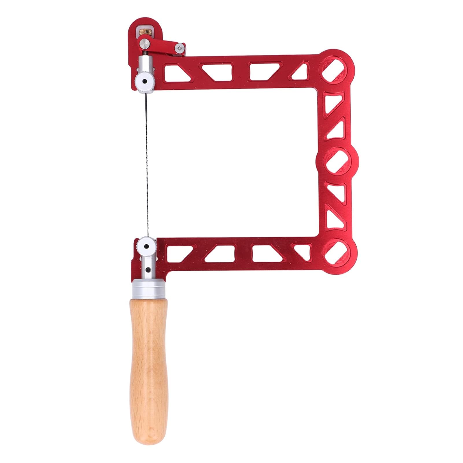 Scie à Chantourner Manuelle Garosa 5 Pouces Polyvalente pour Bricolage Précis avec Lame Renforcée pour Bois Plastique Caoutchouc Métal Mou Artisanat DIY