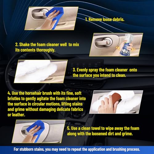 SHIELDOM Car Interior Foam Cleaner
