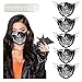 Romantic Adulte Halloween facemãsks Expression d'horreur Anti-poussière et Brume Respirante Protection Coton Lavable Màsc avec Joint