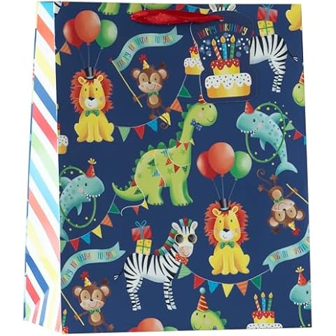 Design By Violet Kids Birthday Gift Bag Cover