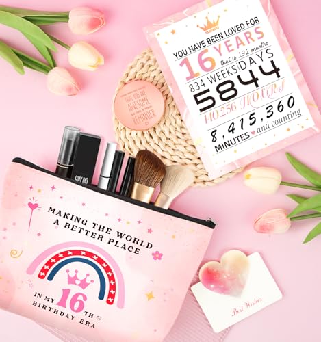 Sweet 16 Gifts for Girls 16th Birthday Gifts for Girls 16 Year Old Girl Birthday Gift Ideas, Unique Trendy Cool Gifts for Teen, Daughter, Niece, Granddaughter, Her Happy 16th Birthday Decorations Girl - Image 4