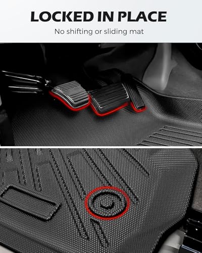 Image of TAPTES Floor Mats for Silverado /Sierra 1500 /2500 /3500 1999-2006