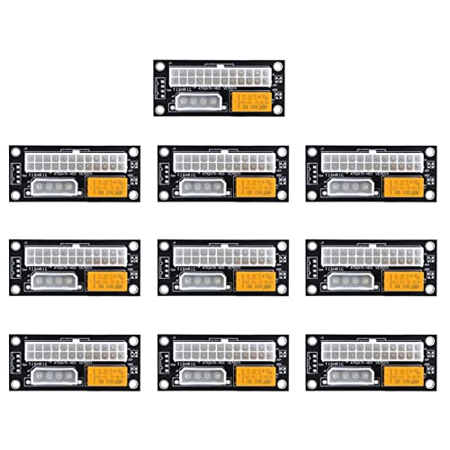 BANDKIT fA PSUd p\RubNVNiCU ADD2PSU ATX 24.4sbNXRlN^CU[}Ci[}CjOA_v^[ւ̃s(10pcs black 4pin)