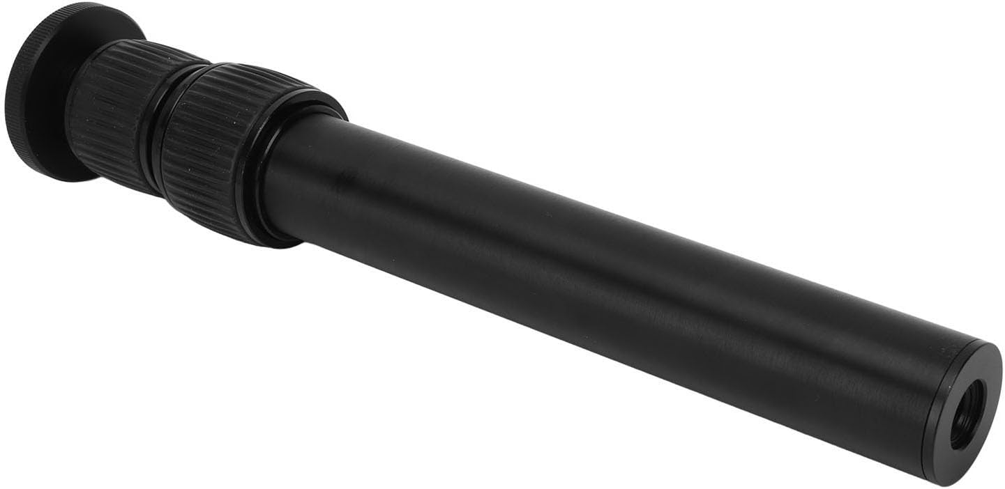 3 Section Tripod Extension Arm Lightweight Aluminum Alloy Center Column Extender Rod for Camera Photography Professional Video Stabilizer Mount Height Adjustable Accessory