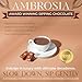 Ambrosia Salted Caramel Sipping Chocolate - Handcrafted with 100% Real European Cocoa - Our European Drinking Chocolate Makes Luxurious & Velvety Smooth Hot Coco (Salted Caramel, 8oz. Packet)