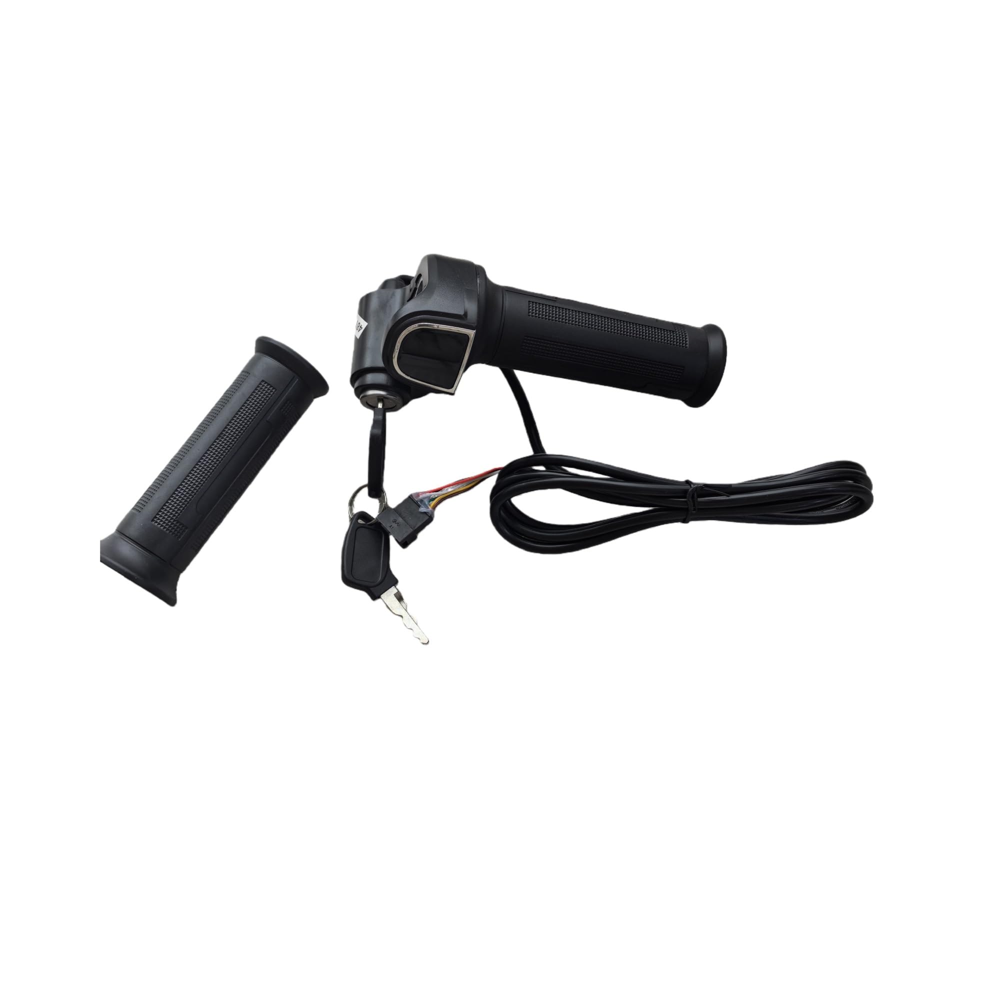 Poignée d'accélérateur for vélo électrique for Engwe T14 48V, avec poignées en Caoutchouc, pièces de Rechange