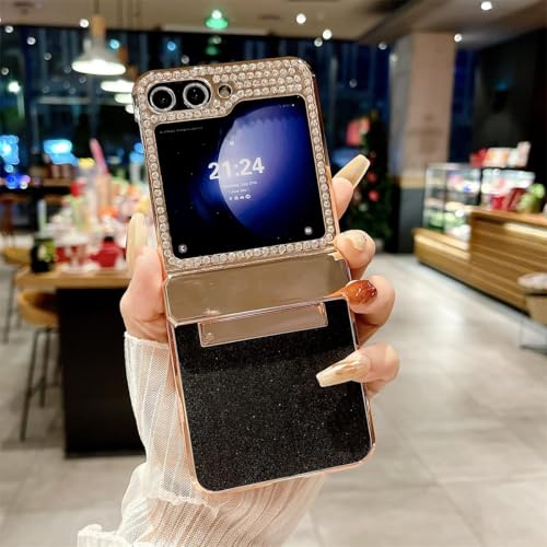Coque Samsung Galaxy Z Flip 6 noire avec protection charnière intégrée