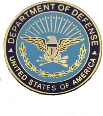 U S Department of Defense lapel pin DOD pin