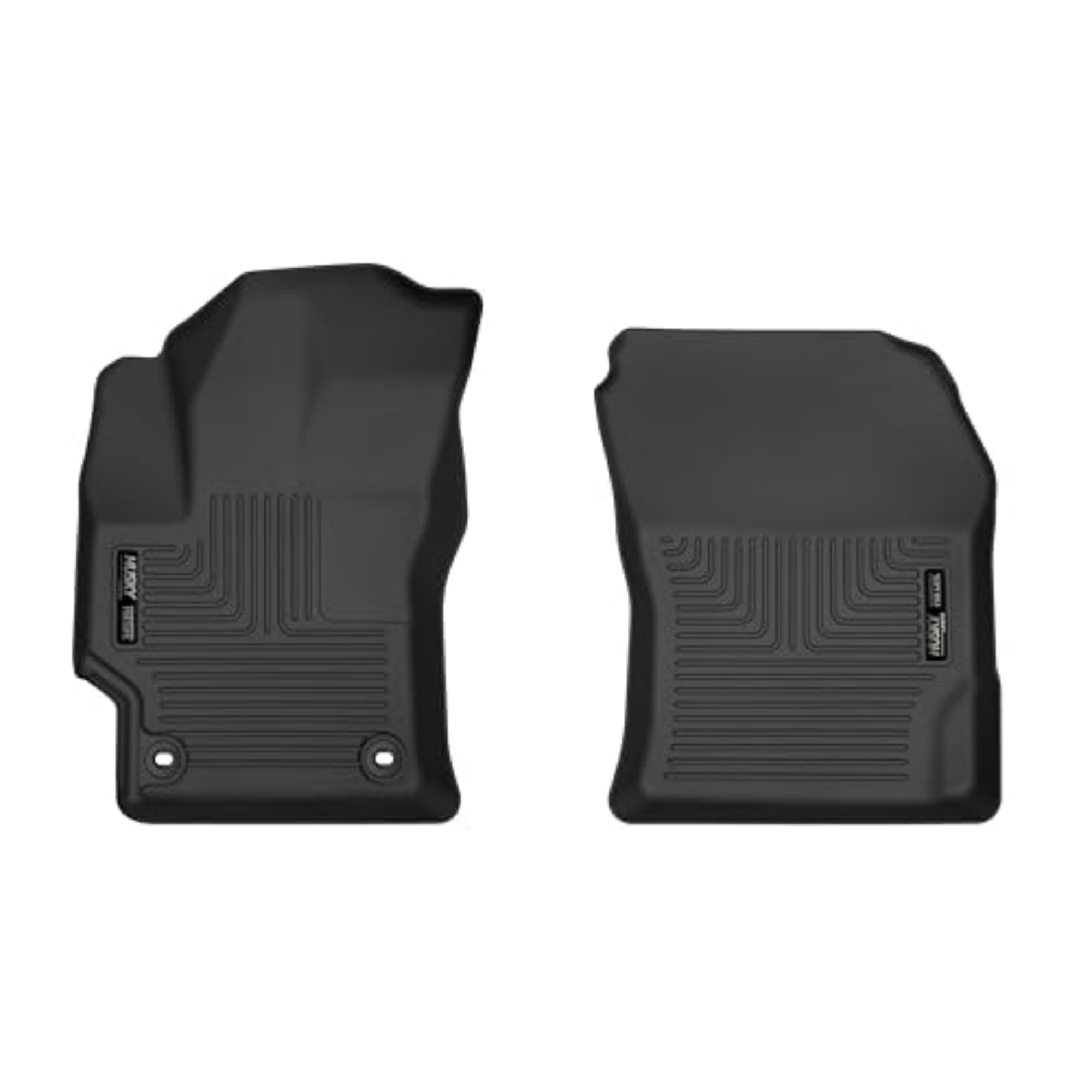 Husky Liners Weatherbeater Floor Mats | Fits 2020-2025 Toyota Corolla, Sedan | Front Row, 2-pc Black - 13291