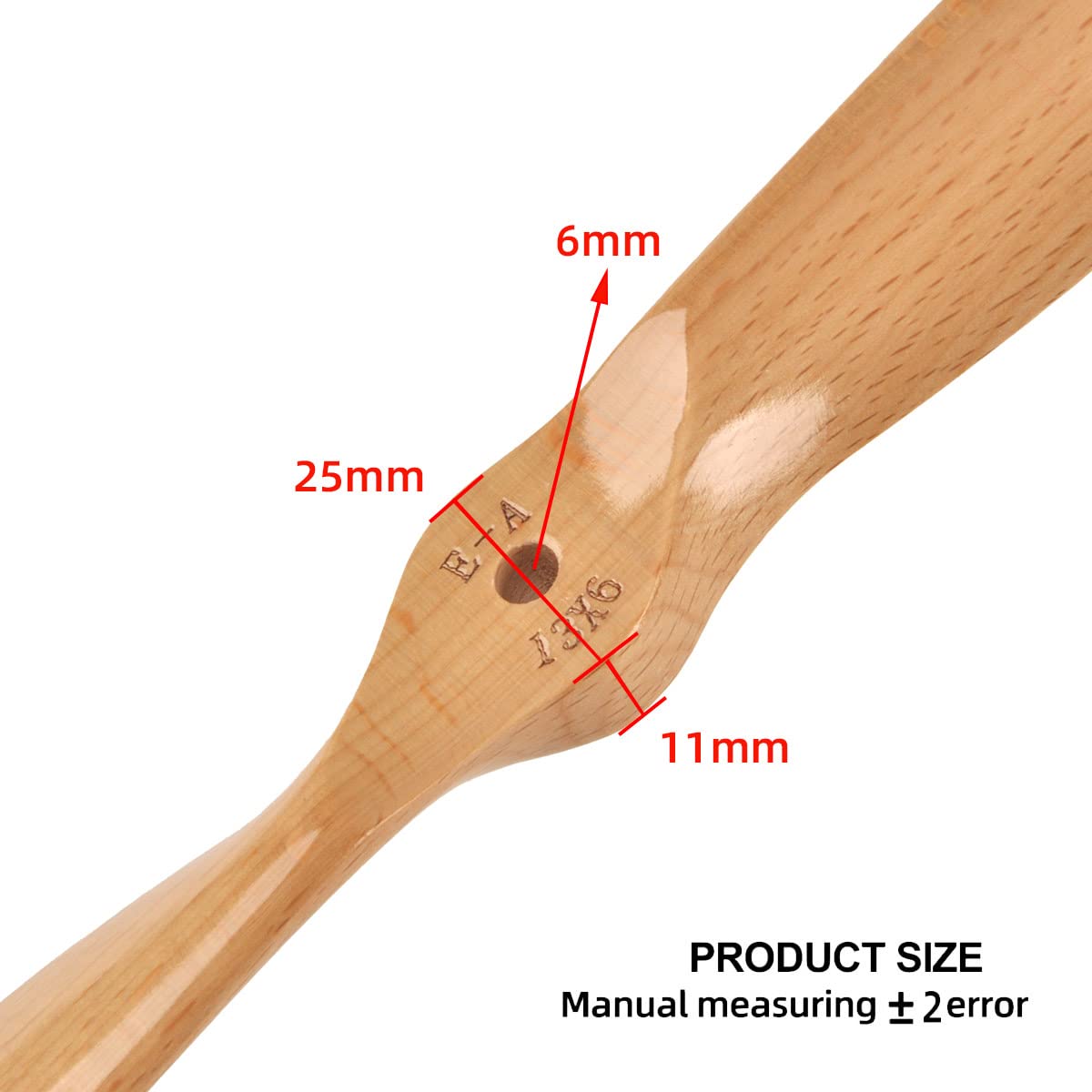 13×6 RC Propeller RC Plane Model Aircraft Prop Beechwood