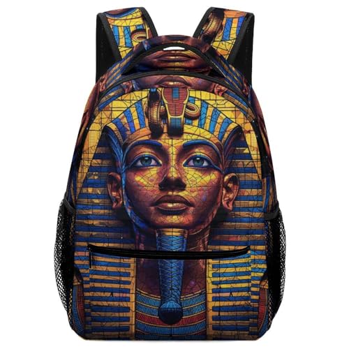 Sac à dos pour garçon Pharaon égyptien idéal pour l'école primaire