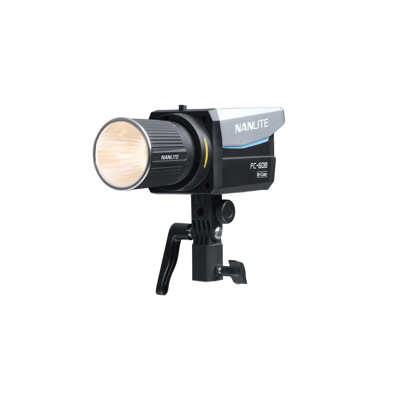 Nanlite FC-60B Bicolor LED Photo and Light 78W 2700K-6500K LCD Display Bluetooth App Control 2.4G DMX/RDM 12 Built-in Effects Photography Lighting for Video Recording Streaming Portrait Outdoor