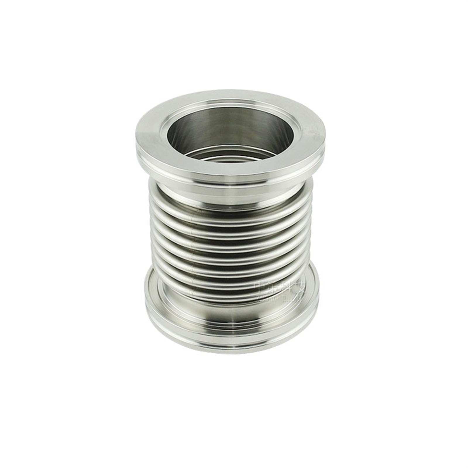 Manguera de tubo de fuelle de vacío flexible de acero inoxidable 63 304 - Conexión de brida de conexión rápida for sistemas de vacío eficientes(300mm)