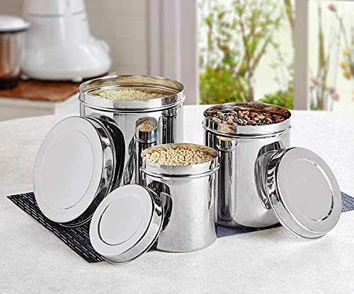 Image of BLeaf Stainless Steel- Tea, Coffee, Sugar Steel Container (5 pcs St)