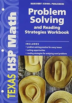 Paperback Harcourt School Publishers Math Texas: Problem Solving/Reading Strategies Workbook Student Edition Grade 5 Book