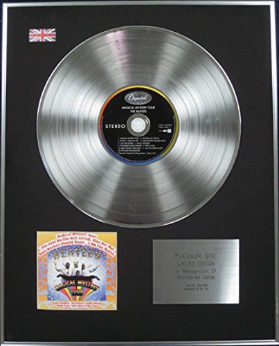 The Beatles – Edition Limitée CD platine Disques – Magical Mystery Tour - Les Beatles, Paul McCartney, John Lennon, RIngo Starr, George Harrison The Beatles – Edition Limitée CD platine Disques – Magical Mystery Tour