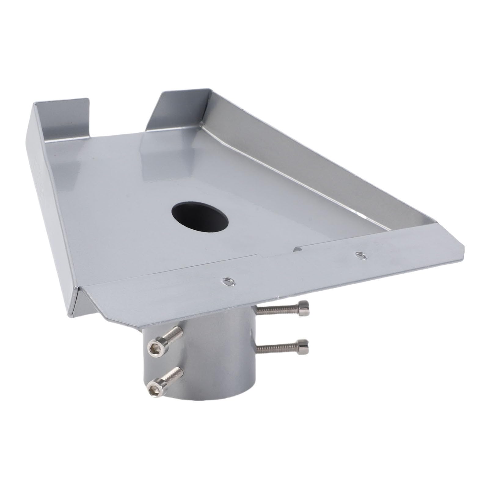 Adaptateur de tuyau d'antenne parabolique adapté pour antenne parabolique Gen 3, adaptateur de montage sur poteau en fer pour montage sur le toit, support de parabole robuste à
