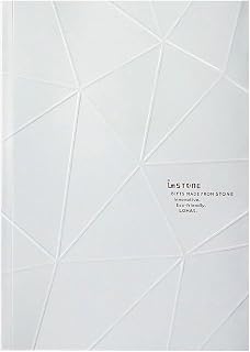 White Rock Book, Stone Paper Notebook. Environmentally Friendly, Waterproof Notepad. 128 Pages 5.8" x 8.3" Size A5. Lined and Dotted Pages. Super-Smooth Paper.