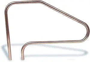 Aqua Select Premium Stainless Steel Pool Hand Rail for Inground Swimming Pools | Measures 50