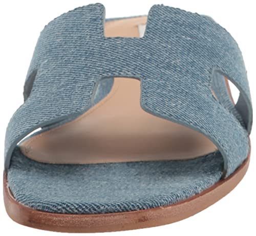 Steve Madden Women's Hadyn Sandal, Denim Fabric, 9.5 #TOP1