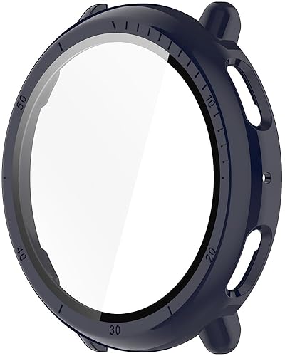 [koolriver] For AMAZFIT Active 2 �P�[�X �J�o�[ �t���ʋ����K���X �S�ʕی� �t���ی�P�[�X �P�F/�N���A �t�B������� �n�[�h�P�[�X �A�}�Y�t�B�b�g �A�N�e�B�u2 Active2(�_�[�N�u���[)