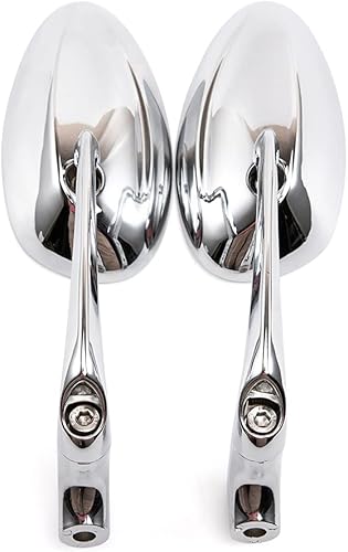 Miniatura 5 de Evomosa Espejo retrovisor universal CNC 0.315 in0.394 in espejo retrovisor lateral retrovisor ajustable