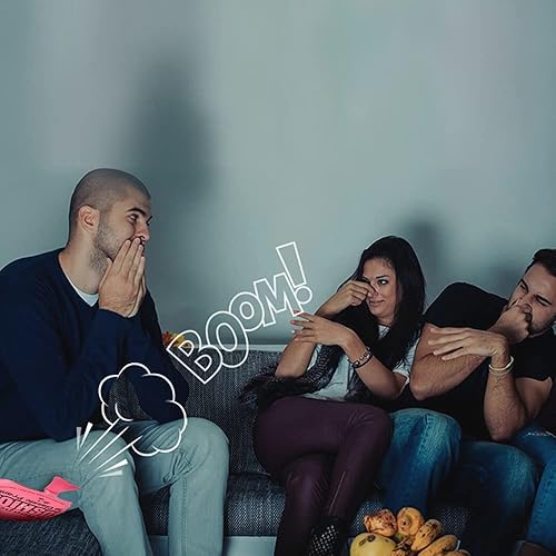 Miniatura 5 de ArtCreativity Cojín Whoopie autoinflable, paquete de 2, cojines Whoopee de 6 pulgadas, rellenos de bolsas de regalo, juguetes clásicos de broma para