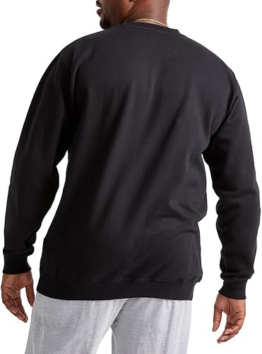Miniatura 5 de Champion Sudadera de forro polar Powerblend para hombre, sudadera de cuello redondo (regular o grande y alto)