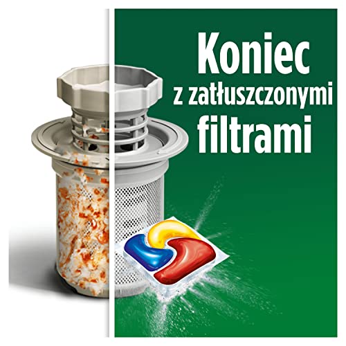 Fairy Platinum Plus Tabletki do Zmywarki All in One, 88 Sztuk, Zapach Cytrynowy, Nadają Połysk i Zapobiegają Powstawaniu