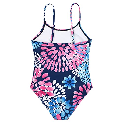 Image of Zando Girls Bathing Suit Size 2-10 Years - Cute Toddler Swimsuit Girl Adjustable One Piece Swimwear for Summer Beach Wear
