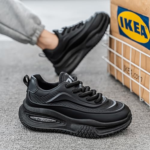 Men's Color - Block Air - Cushioned Sneakers, Stylish Casual Sports Shoes - Fashionable for Outdoor Runs, Gym Workouts & Daily Commute3