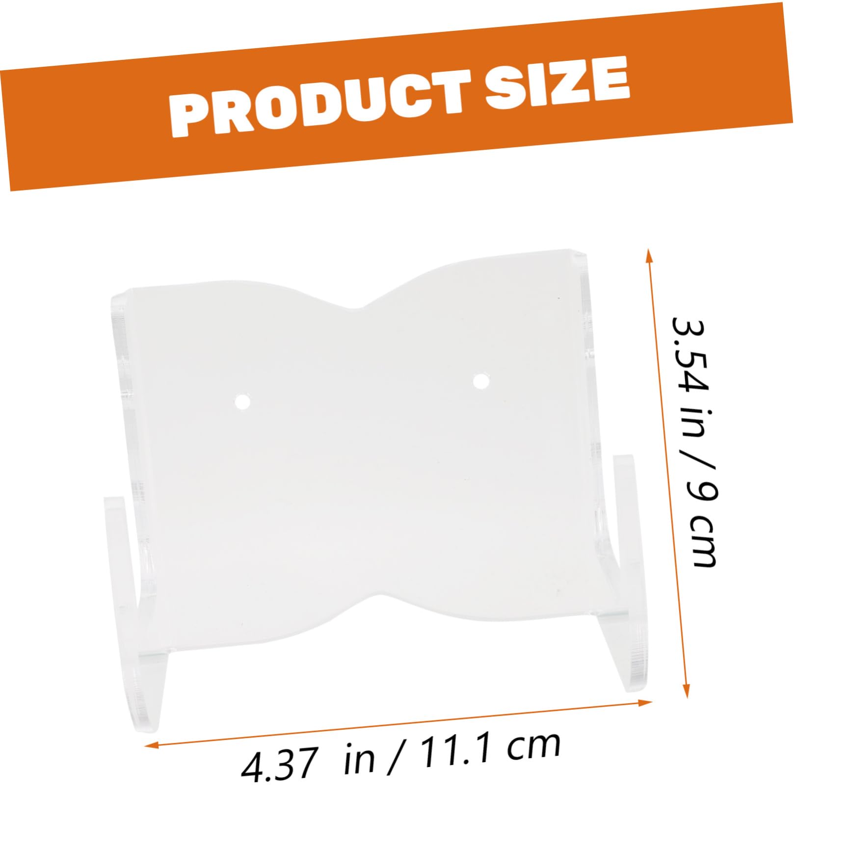 SWOOMEY 1 set Transparent Guitar Stylish Acrylic Mount for Bass Ukulele Electric Guitar Includes Installation Screws Space Saving Design with Scratch Protection